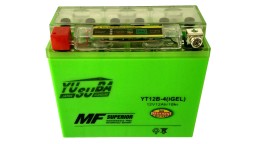 ΜΠΑΤΑΡΙΑ YT12B-4 YUSUBA GEL 12V 12AH ΜΠΑΤΑΡΙΑ YT12B-4 YUSUBA GEL 12V 12AH