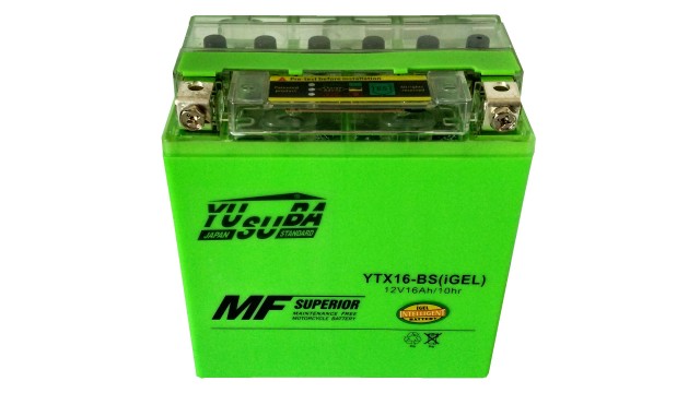 ΜΠΑΤΑΡΙΑ YTX16-BS YUSUBA GEL 12V 16AH ΜΠΑΤΑΡΙΑ YTX16-BS YUSUBA GEL 12V 16AH