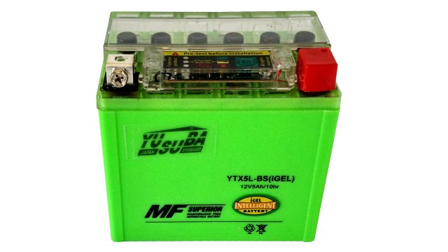 ΜΠΑΤΑΡΙΑ YTX5L-BS YUSUBA GEL 12V 5AH ΜΠΑΤΑΡΙΑ YTX5L-BS YUSUBA GEL 12V 5AH