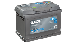 ΜΠΑΤΑΡΙΑ EA612 EXIDE PREMIUM 61AH ΜΠΑΤΑΡΙΑ EA612 EXIDE PREMIUM 61AH