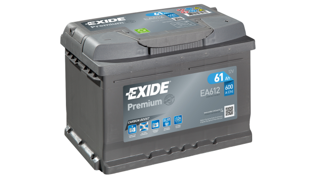 ΜΠΑΤΑΡΙΑ EA612 EXIDE PREMIUM 61AH