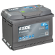 ΜΠΑΤΑΡΙΑ EA612 EXIDE PREMIUM 61AH ΜΠΑΤΑΡΙΑ EA612 EXIDE PREMIUM 61AH