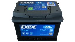 ΜΠΑΤΑΡΙΑ EB602 EXIDE EXCELL 60AH ΜΠΑΤΑΡΙΑ EB602 EXIDE EXCELL 60AH