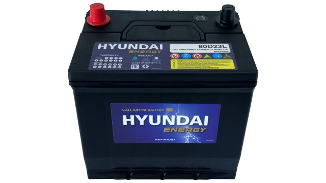 ΜΠΑΤΑΡΙΑ HYUNDAI ENERGY 80D23L ΜΠΑΤΑΡΙΑ HYUNDAI ENERGY 80D23L