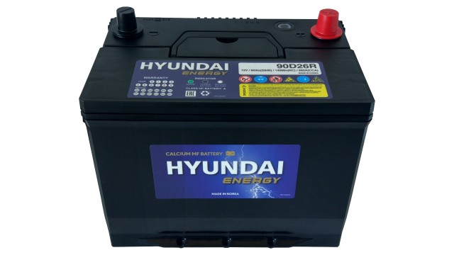 ΜΠΑΤΑΡΙΑ HYUNDAI ENERGY 90D26R