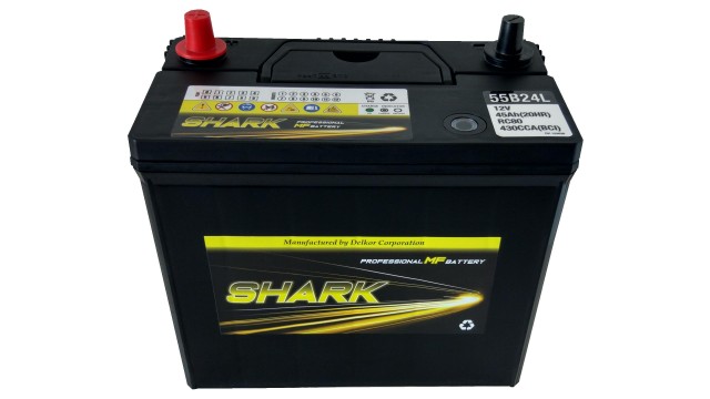 ΜΠΑΤΑΡΙΑ 55B24L SHARK by DELKOR ΜΠΑΤΑΡΙΑ 55B24L SHARK by DELKOR