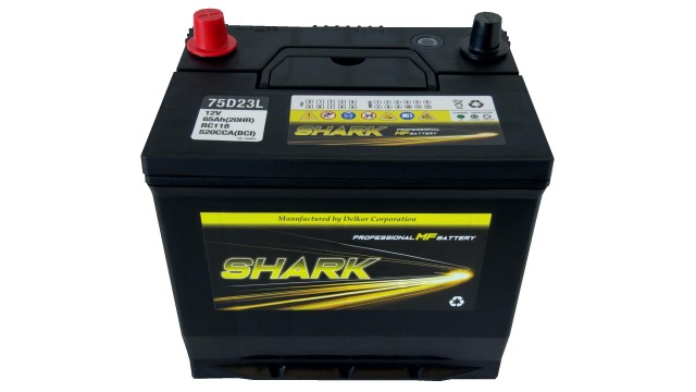 ΜΠΑΤΑΡΙΑ 75D23L SHARK by DELKOR ΜΠΑΤΑΡΙΑ 75D23L SHARK by DELKOR