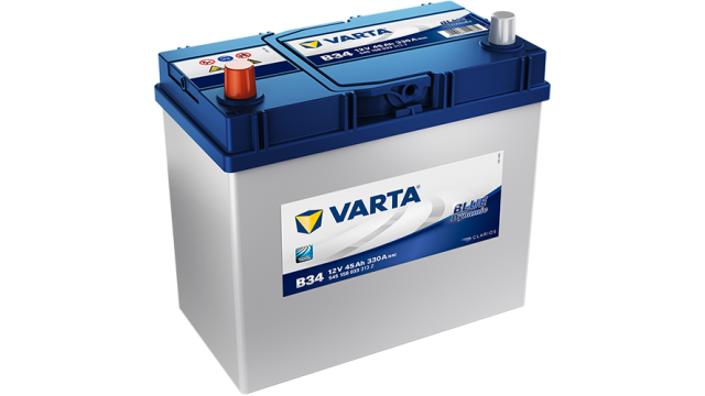 ΜΠΑΤΑΡΙΑ B34 VARTA BLUE DYNAMIC 45AH ΜΠΑΤΑΡΙΑ B34 VARTA BLUE DYNAMIC 45AH