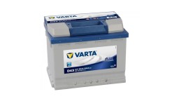 ΜΠΑΤΑΡΙΑ D43 VARTA BLUE DYNAMIC 60AH ΜΠΑΤΑΡΙΑ D43 VARTA BLUE DYNAMIC 60AH